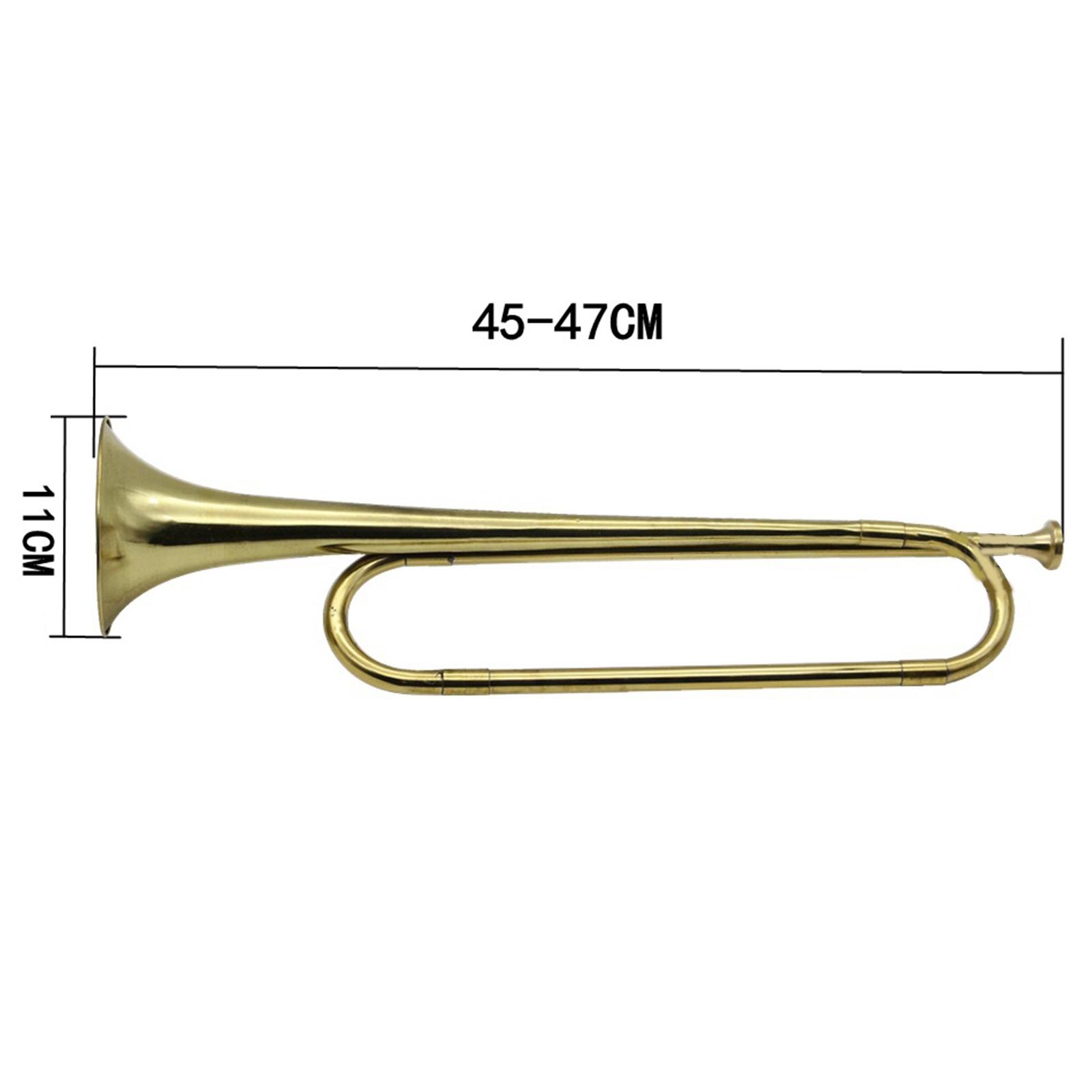 Musical Instrument Bugle - Messing-Trompete, Musikinstrument, Orchester, Marschkapelle, Flach-Trompete, Trompete
