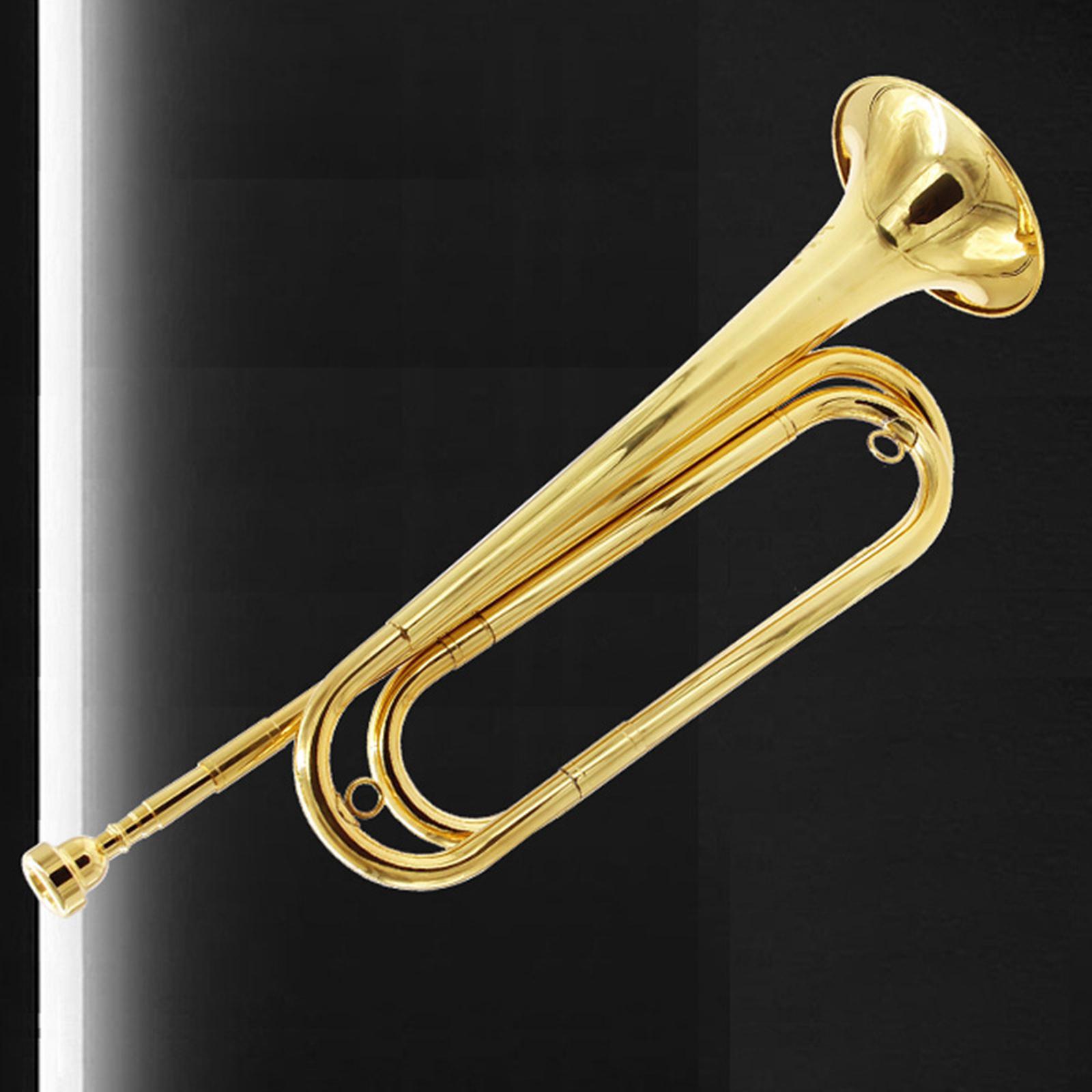 Musical Instrument Bugle - Kavallerie Trompete 7c Mundstück Signal Musik