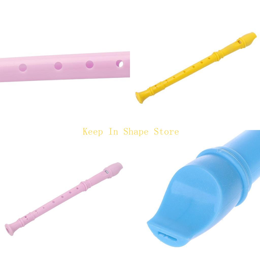 Soprano Recorder Plastic - U1JC Kunststoffinstrument Musikalische Sopranblockflöte Flöte 8