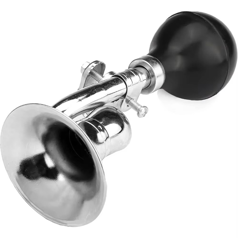 Musical Instrument Bugle - Signalhorn, Retro-Clownhorn, Kinderfahrradhorn, klassisches Vintage-Metall-Drehhorn, laute
