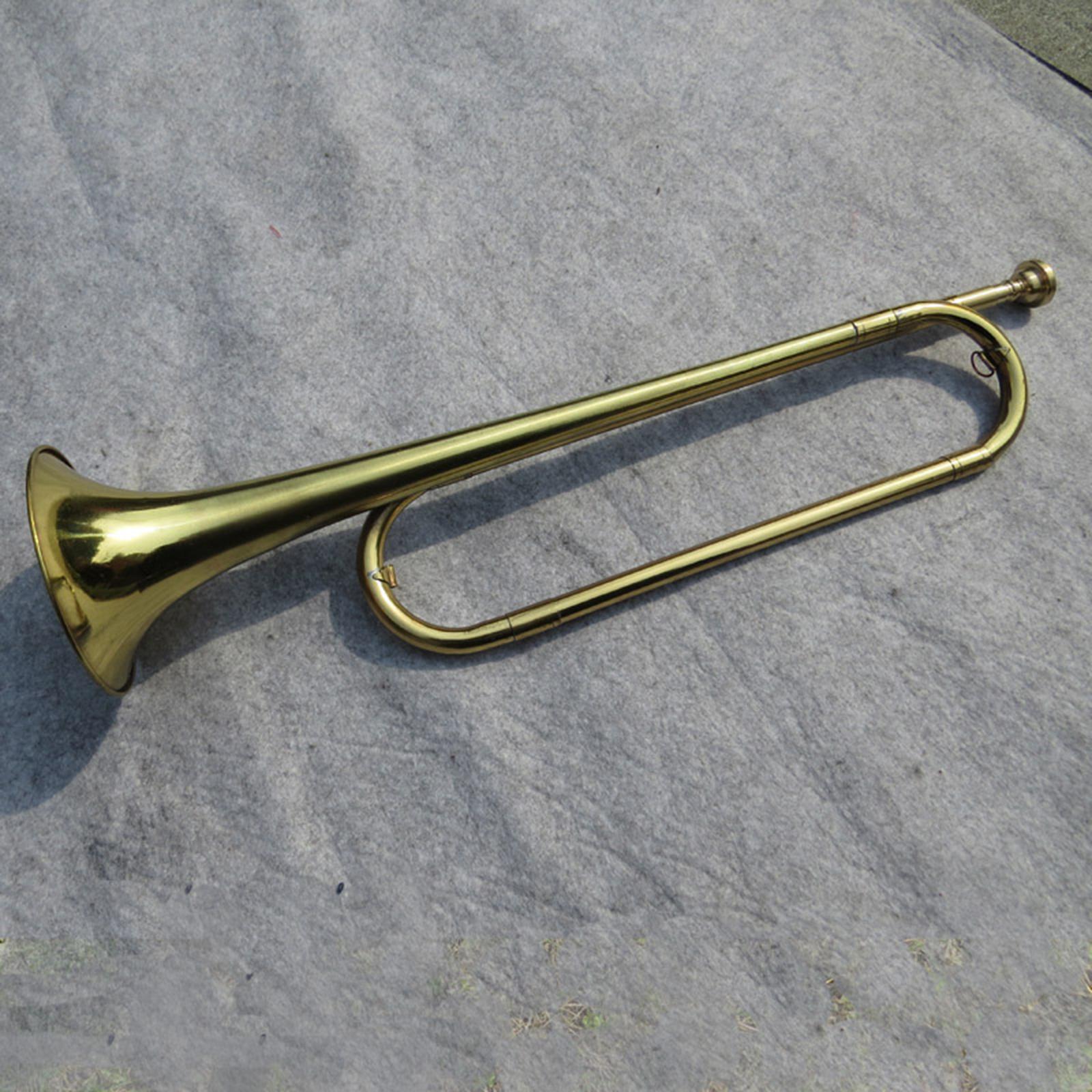 Messing-Trompete in C-Dur, mar – Musical Instrument Bugle Bewertung und Preis