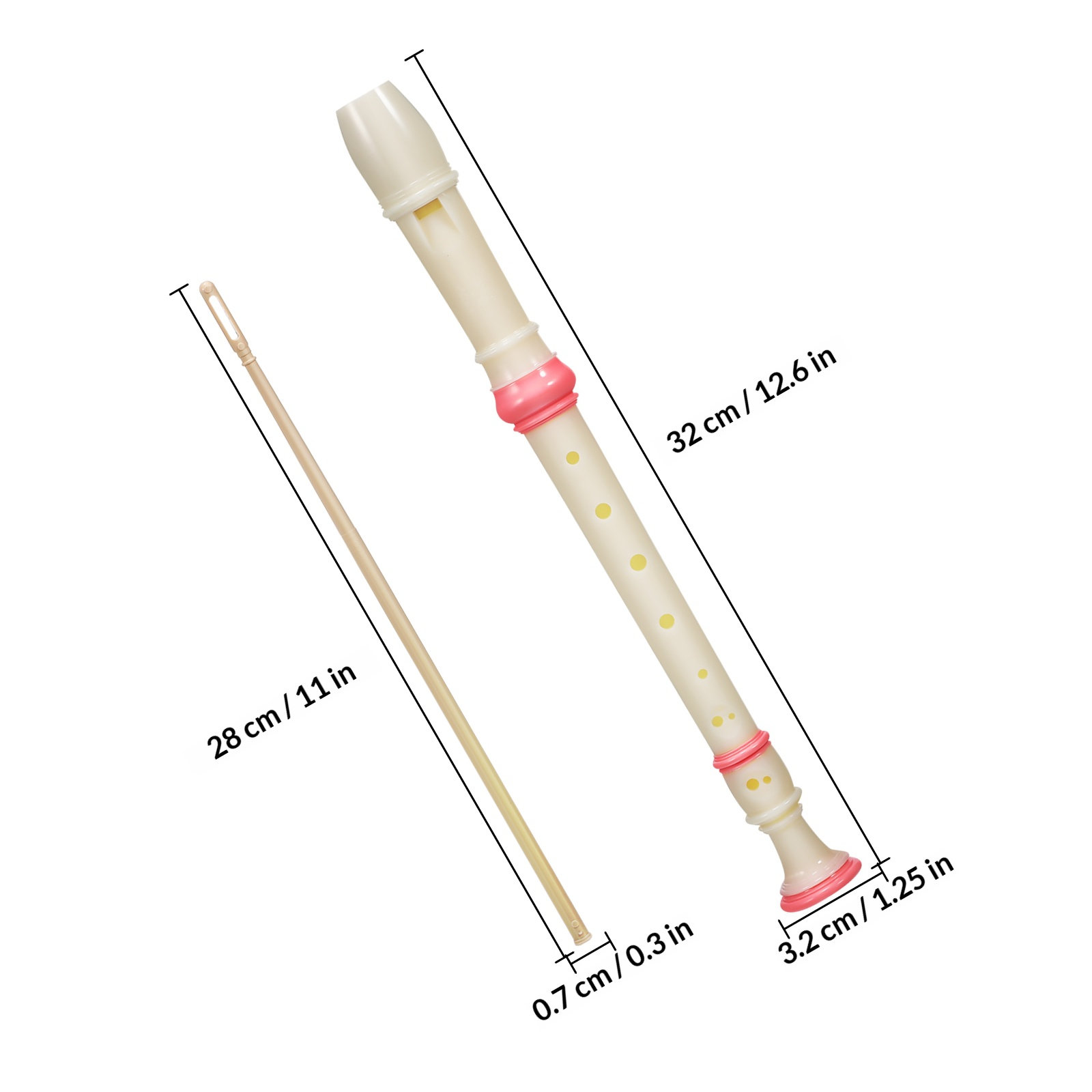 2 Stück Sopran-Blockflöte, 8 L – Soprano Recorder Plastic Bewertung und Preis