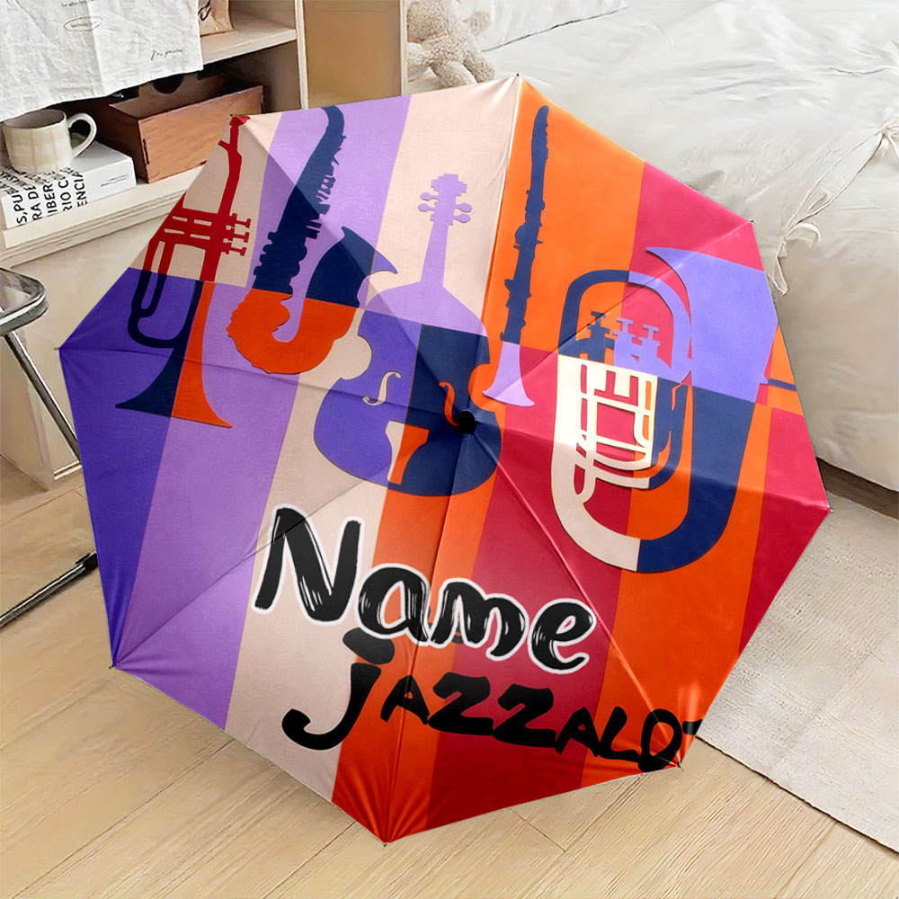 Personalisierter Regenschirm m – Musical Instrument And Names Bewertung und Preis