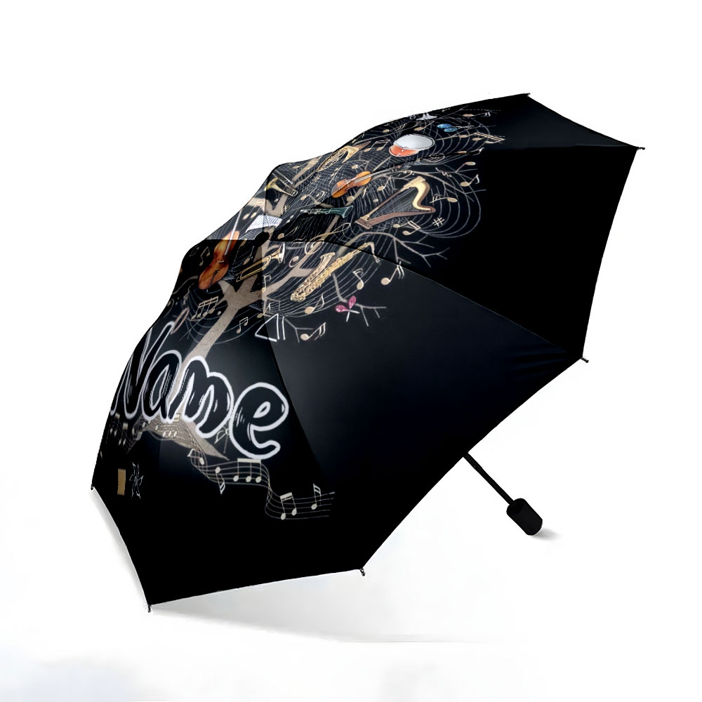 Personalisierter Regenschirm m – Musical Instrument And Names Bewertung und Preis