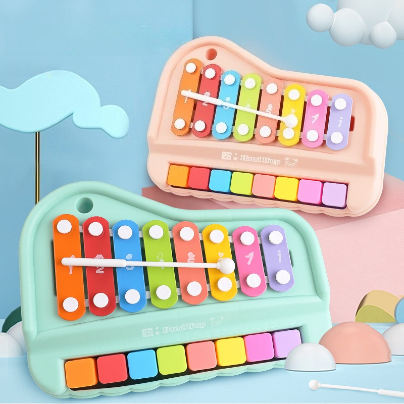 8-Noten-Xylophon-Klavier, 2-in – Musical Instrument Harmonium Bewertung und Preis