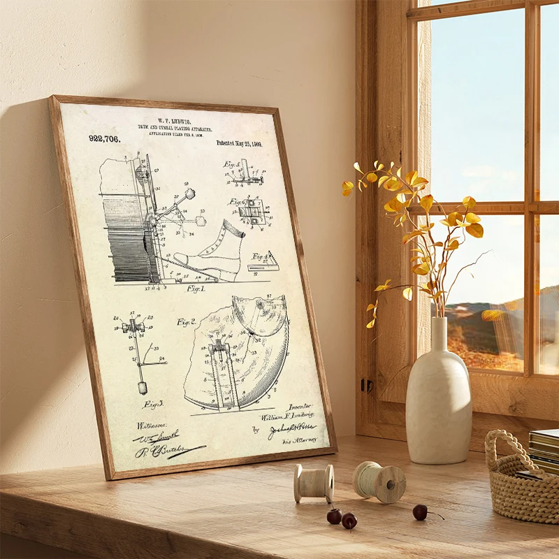Patent Vintage Musikinstrument – Picture Of Musical Instrument Bewertung und Preis