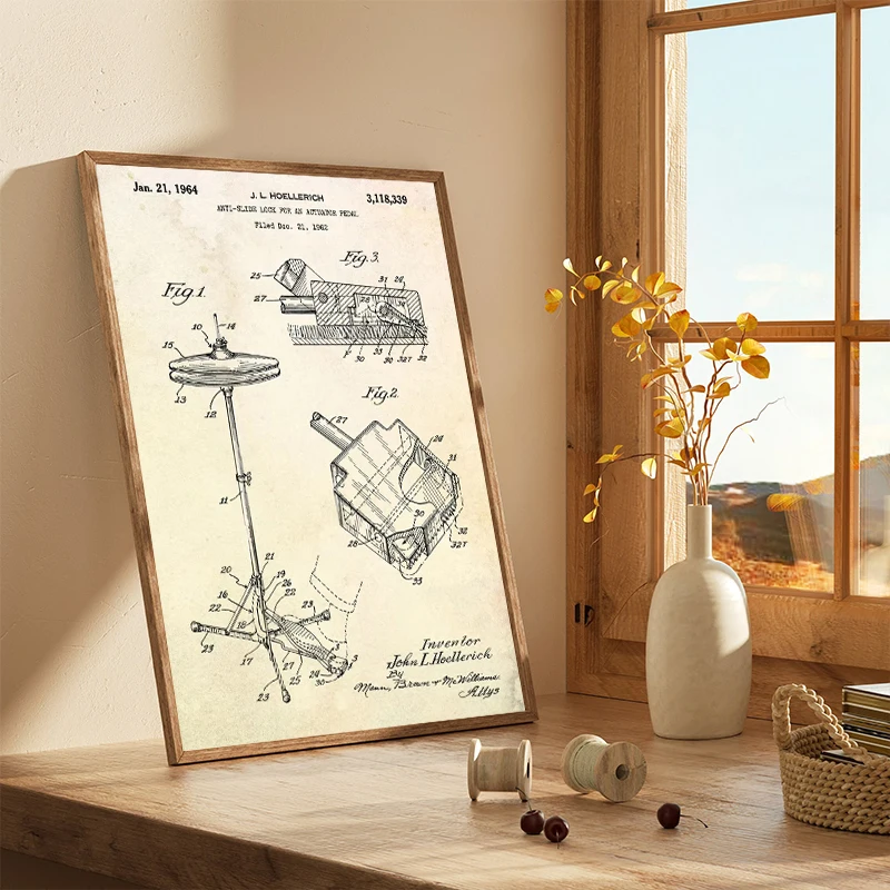 Patent Vintage Musikinstrument – Picture Of Musical Instrument Bewertung und Preis