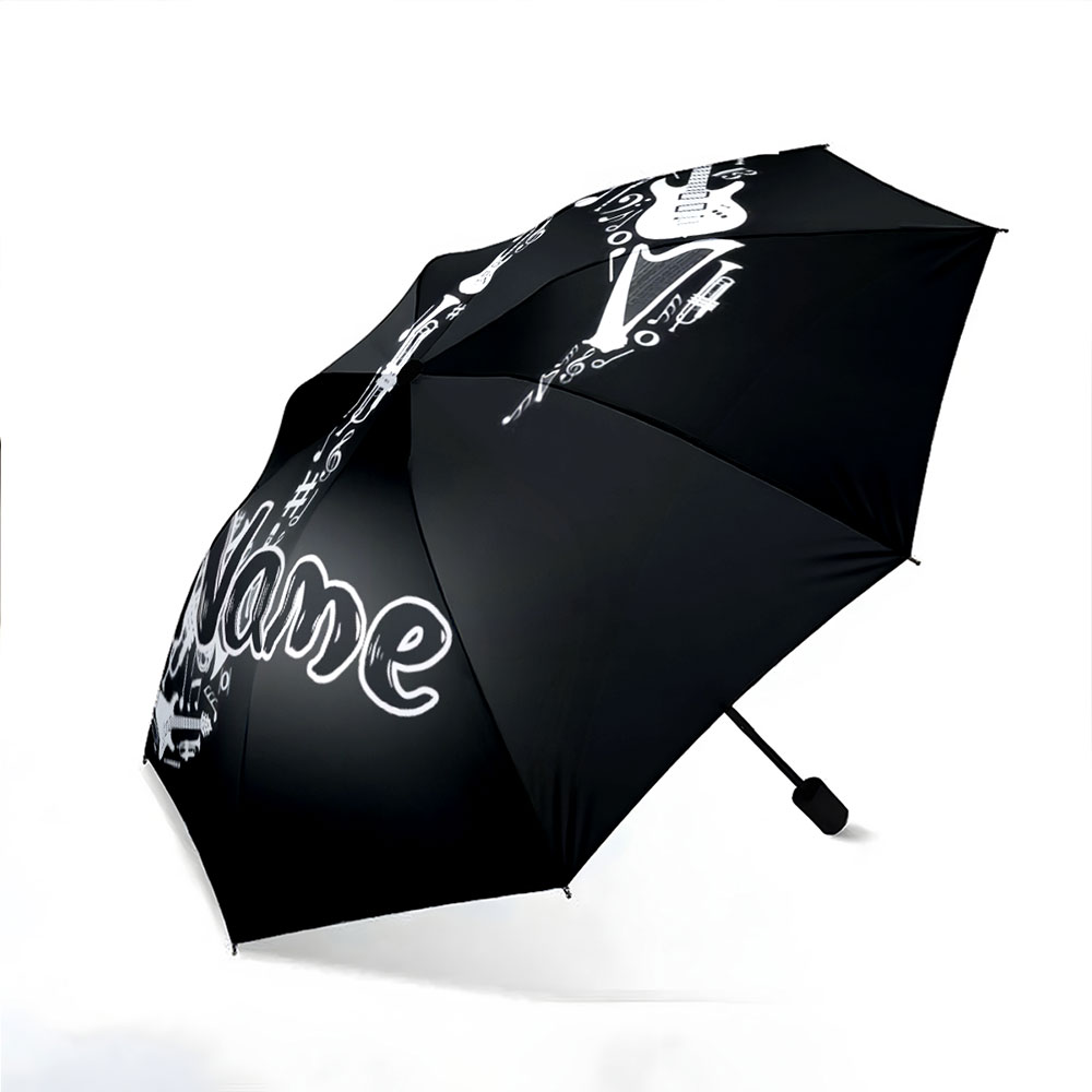 Personalisierter Regenschirm m – Musical Instrument And Names Bewertung und Preis